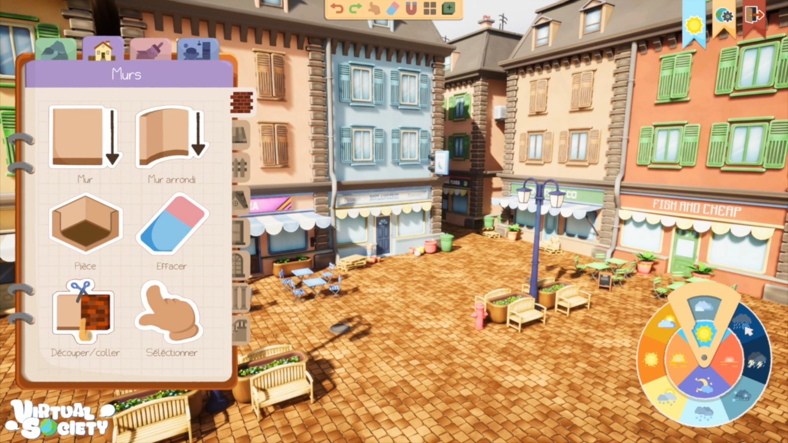 virtualsociety screenshot