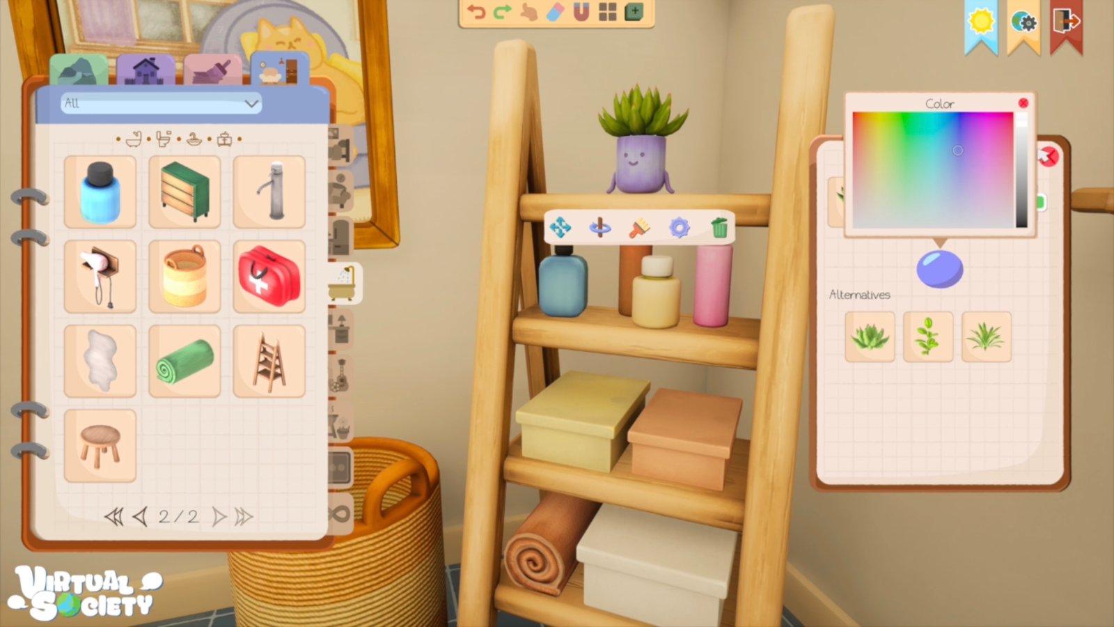 virtualsociety screenshot