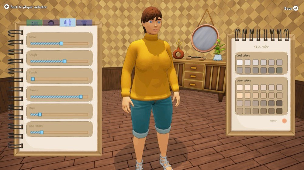 in game screen